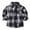 Purple, variant on NOKIO Boys Sherpa Fleece Lined Flannel Plaid Button Down Shirt Jacket Toddler Boys Girls Shirt Coat Jacket Plaid Long Sleeve Kids Turn Down Collar Button Tops Outwear Baby Girls Boys Zip-Up Jacket