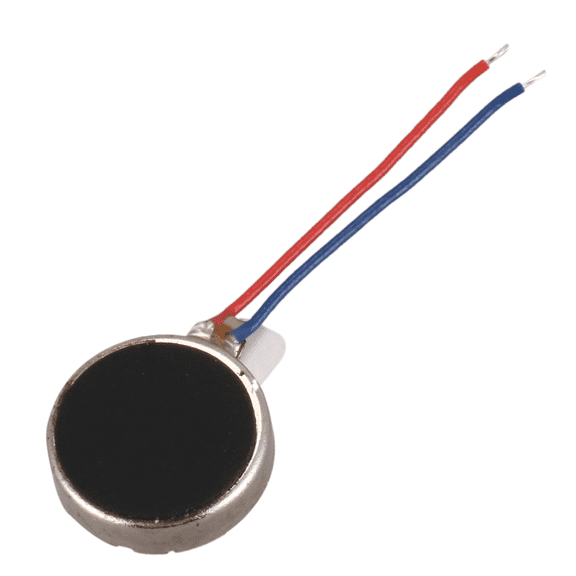 15pcs DC3V/0.1A 1.5V/0.05A 10x2.7mm Coin Mobile Phone Vibration Motor Silver,15 x DC Vibration Motor,Silver