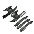 thumbnail image 5 of Car Exterior Door Handle Bowl Cover Set Anti Scratch Fit for Toyota Camry Carbon Fiber Pattern Black, 5 of 6