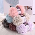 thumbnail image 2 of Simulation Fleece Fur Fleece Thick Wool Faux Fur Mink Fleece Hand-knitted Scarf Hat Garment Blanket, 2 of 7