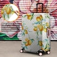 thumbnail image 4 of Yellow Lemon Flowers White Pattern Luggage Cover Fashion Suitcase Cover Baggage Covers Fit 25-28 Inch Luggage (Go Travel), 4 of 5
