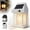 #B, variant on Solar Wall Lights - Vintage Style with Smart Motion Sensor, Dusk To Dawn Motion Sensor Sconce Lights IP65 Waterproof, Solar Induction Wall Lamp for Patio Porch Garden