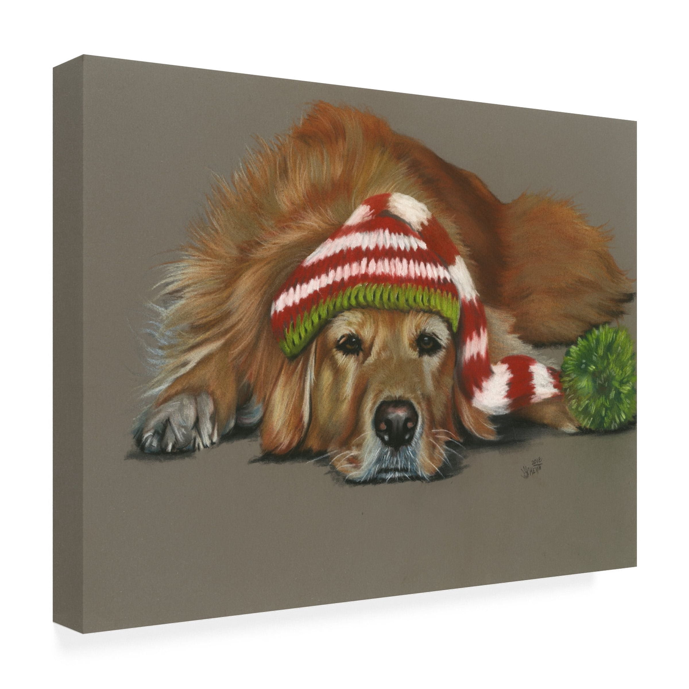 Barbara Keith 'Bah Humbug' Canvas Art