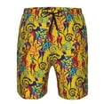 thumbnail image 3 of Balery Dancing African Women Traje de Baño Estilo Hawaiano para Hombre, Shorts de Secado Rápido con Bolsillos-Large, 3 of 6