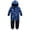 A-Blue, variant on ZACPNCV Kids Winter Snowsuit Geometric Print Hooded Thickened Fleece-Lined One-Piece Ski Suit, Waterproof Windproof Warm Snow Gear for Boys Girls B-Pink