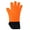 Orange, variant on Bueautybox 1PC Oven Gloves, Heat Resistant Cooking Gloves Silicone Grilling Gloves Waterproof BBQ Kitchen Oven Mitts with Inner Cotton Layer for Barbecue, Cooking, BakingMicrowave Mitten