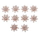 thumbnail image 1 of 10x Botones de de cristal Adornos de espalda plana Decoración de del teléfono de bricolaje, 1 of 9
