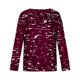 thumbnail image 4 of Puntoco moda mujer estampado manga larga cómoda transpirable cuello redondo camisa tops Puntoco Puntoco-2661, 4 of 8