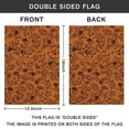 thumbnail image 4 of Halloween Floral Pumpkin Pattern Fall Garden Flags 12.5"x18" Double Side,Small Yard Flags for Outside,Outdoor Fall Decor,Autumn Funny Garden Flag Yard Decoration, 4 of 4