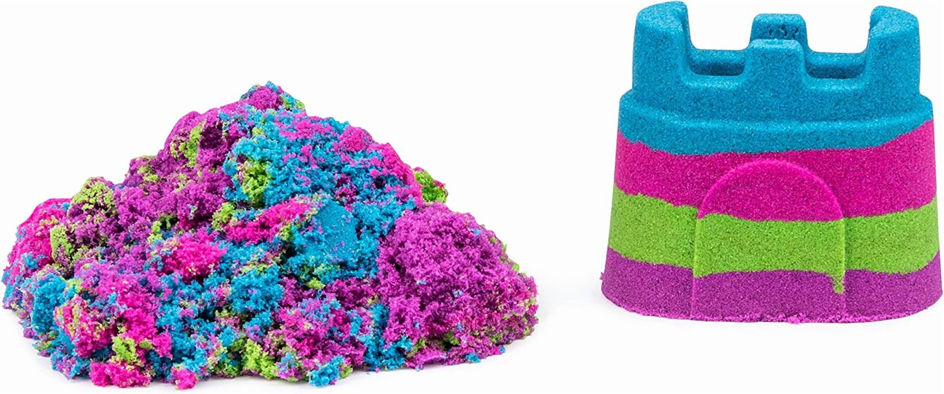 Kinetic Sand, 2-Pack Rainbow Unicorn 5oz Multicolor Containers, for Kids Ages 3 and up, Case pack of 12