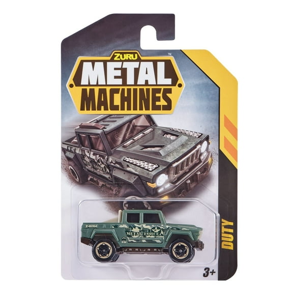 Ensemble de 1 petite voiture de course Machines en métal (les styles peuvent varier)