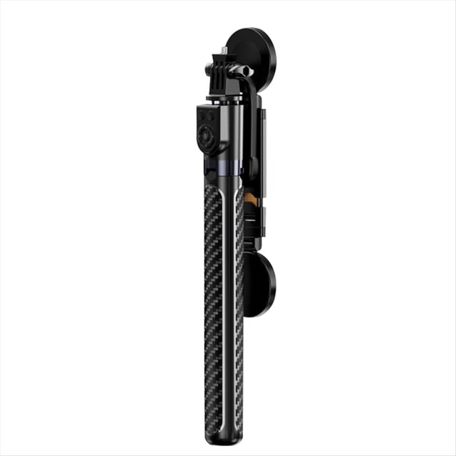 Trípode Inalámbrico para Selfies con Luz y Control Remoto Bluetooth, Trípode Extensible para Grabación de Video con Teléfono Móvil, Color Negro A