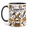 Black, variant on Personalized Profession Mug, Carpenter Tools Coffee Cup for Workshop Crew, Coworker Gift
