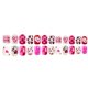thumbnail image 5 of Set de uñas postizas ZOAZJINAZ Valentine Short Square 24 piezas con pegamento, 5 of 7