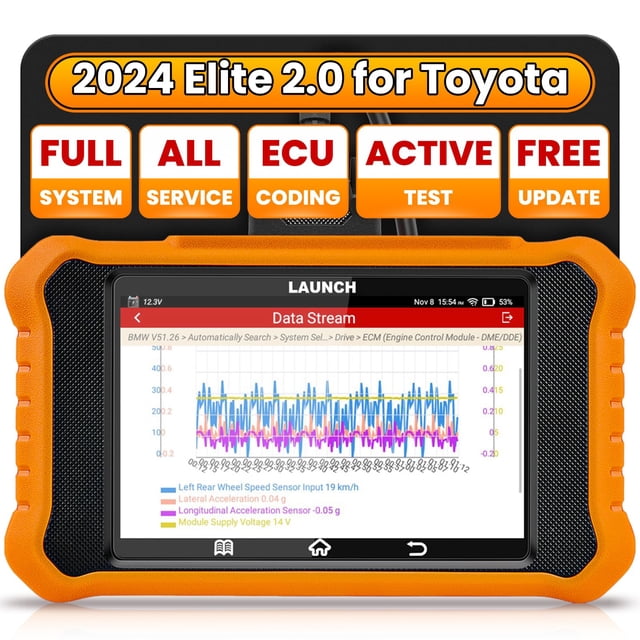 Herramienta de escaneo LAUNCH Creader Elite V2.0 para Toyota Lexus 2024