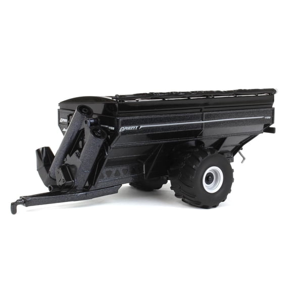 Brent 1198 Avalanche Grain Cart with Tires Black Metallic 1/64 Diecast Model by SpecCast