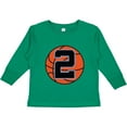 thumbnail image 3 of Inktastic Basketball 2nd Birthday 2 Year Old Boys Long Sleeve Toddler T-Shirt, 3 of 5
