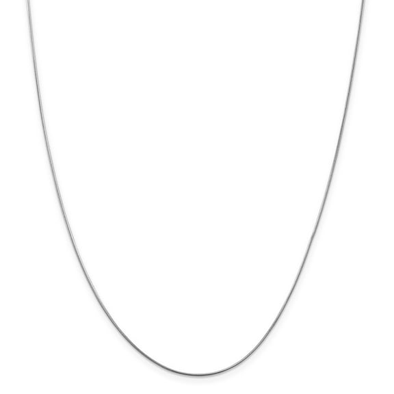 FJC Finejewelers 14k White Gold Snake Chain Necklace