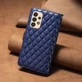 thumbnail image 6 of Nalacover for Samsung Galaxy A33 5G Zipper Wallet Case with Magnetic Clasp Flip Folio Kickstand 9 Card Slots Luxury Premium PU Leather and Soft TPU Shockproof with Wrist Strap Cover.Blue, 6 of 10