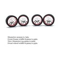 thumbnail image 4 of 4 Pcs 1/28 Remote Control for a long time Racing Tire Replace Part Modified Tires Supplies Replacement for WLtoys k969 k979 k989 k999 p929 Red, 4 of 9