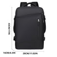thumbnail image 3 of MMJ Travel Backpack with Dry Wet Separation Large Capacity Laptop Backpack Carry On Luggage for Men Women 16.9x11x6.3in, 3 of 7