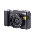 thumbnail image 3 of Cámara de vlogging de 48 MP, cámara digital 4K antivibración con pantalla IPS de 3,2 pulgadas para fotografía y video, 3 of 14