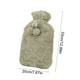 thumbnail image 3 of Large Capacity Rubber Hot Water Bottle for Winter Warmth, Long-Lasting Heat Retention Hot Water Bag with Soft Cover, Reusable Thermal Pain Relief for Adults, Cold Weather Comfort, Cozy Bed Warmer, 3 of 6