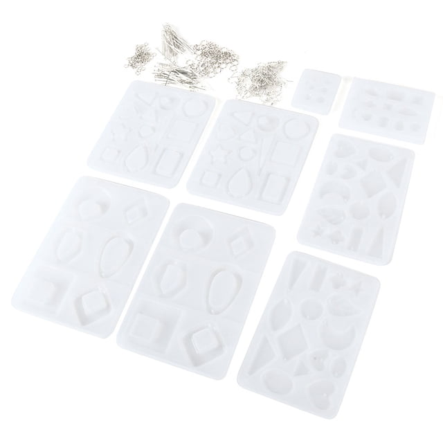 Jewelry DIY Tool,Ear Hook Needle Silicone Jewelry DIY Mold Jewelry Silicone Mold Precision Engineered