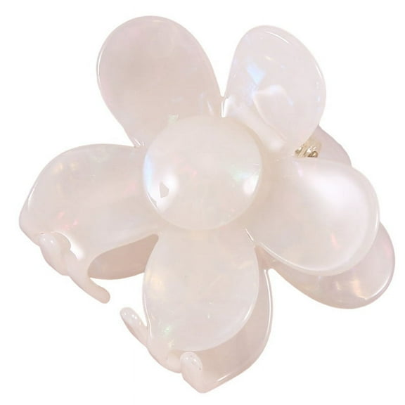 2.75 Inch Acetate Flower Hair Clips Cute Daisy Hair Claw Clips for Thin Hair, Big Floral Claw Clips for Women & Girls D