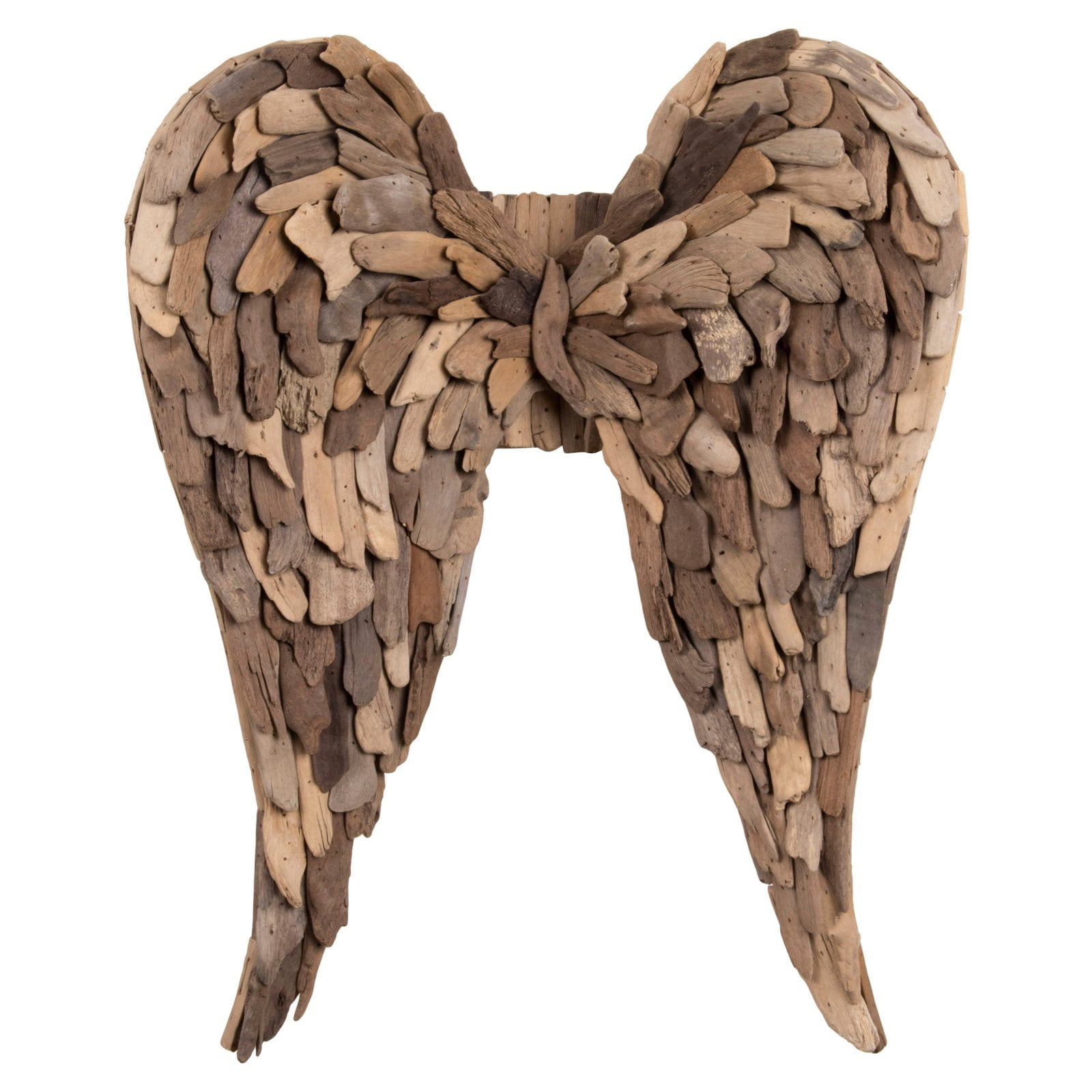 3R Studios Driftwood Angel Wings Wall Sculpture