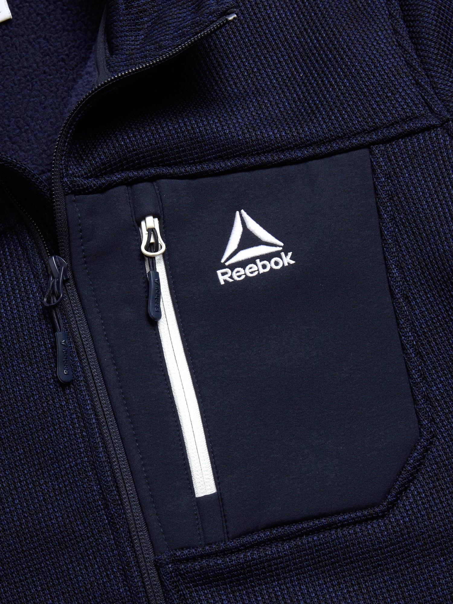 Reebok Men's and Big Men's Textured Fleece Jacket, Sizes S-3XL