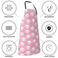 thumbnail image 5 of Honeii Cute Cat Print Waterproof Apron, Adjustable Kitchen Apron with Pockets,for Gardening, Dishwashing, Meat Processing, Car Washing, and Pet Grooming, 5 of 8