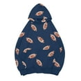 thumbnail image 4 of Xudanell Hoodies for Teen Girls Hooded Sweatshirt Lady Crewneck Sweatshirts Women Jacket with Pockets, 4 of 5