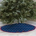 thumbnail image 3 of Los Angeles Angels Microplush Christmas Tree Skirt, 3 of 7