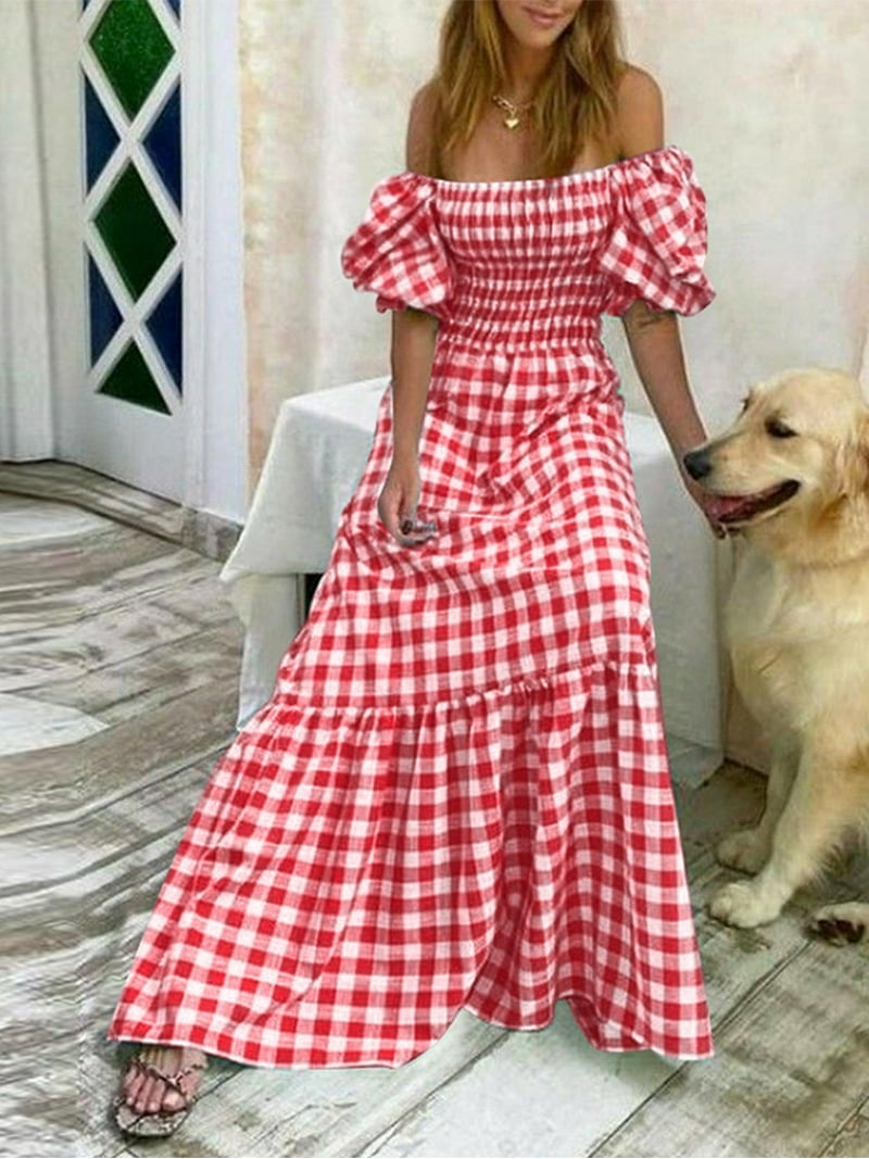white christmas dresses Sassy Shortcake Deck The Halls Plaid Dress main image 1