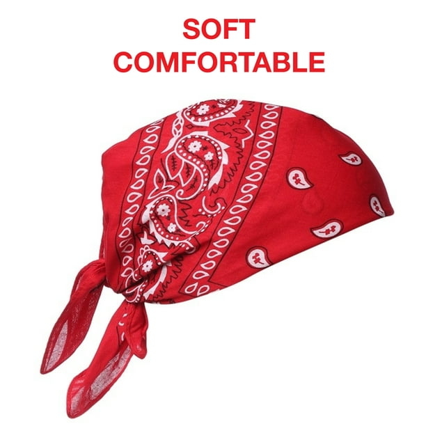 New Bandanas 3 pack ( Red Color )