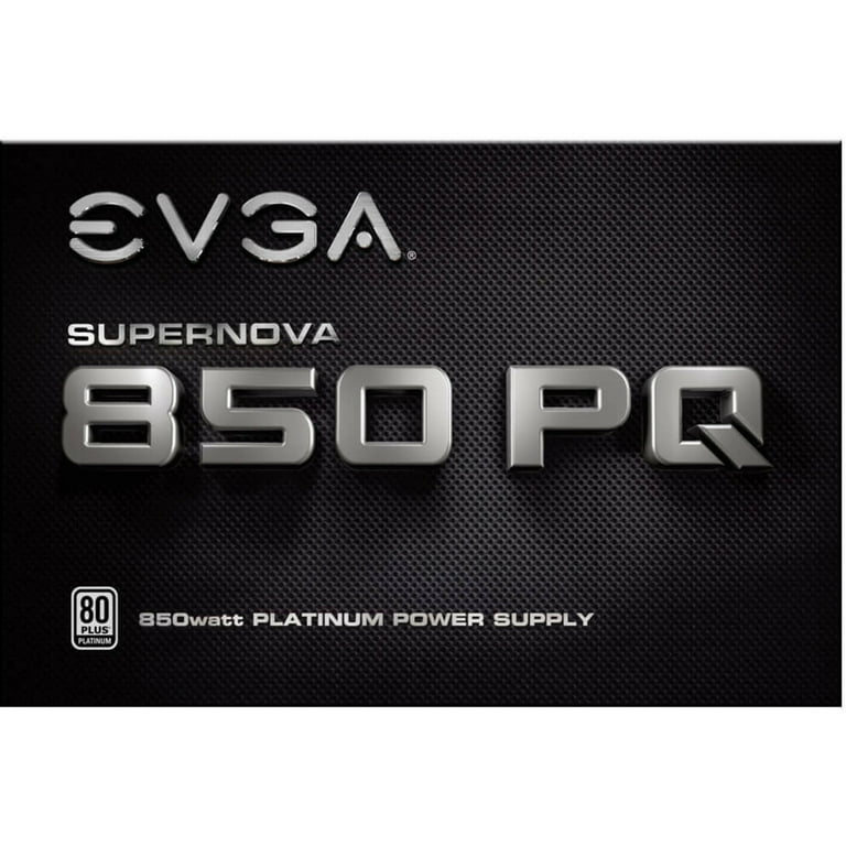 EVGA SuperNOVA 850W PQ 80+ Platinum Power Supply - Walmart.com