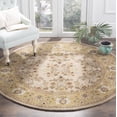 thumbnail image 2 of SAFAVIEH Total Performance Josh Oriental Area Rug, Ivory/Gold, 6' x 6' Round, 2 of 7