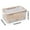 Beige #2, variant on Outdoor Picnic Cooler Box - 23x15x10.8cm Insulated Food Storage Container with Handle | Leakproof Design & Transparent Lid | Includes Ice Pack for Long-Lasting Refrigeration