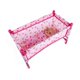 thumbnail image 1 of Baby Doll Playset With Foldable Doll Stroller,doll Crib,doll High Chair,swing Baby Doll Accessories, New, 1 of 5