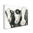 thumbnail image 4 of Stupell Three Cows Farm Portrait Trio Animals & Insects Painting Gallery Wrapped Canvas Print Wall Art, 4 of 5