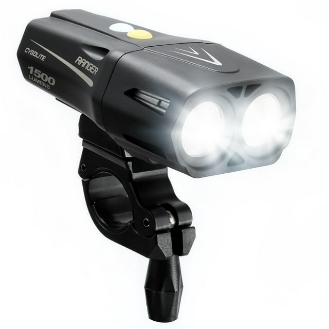 Cygolite Ranger 1,500 Lumen Endurance Bicycle Light– Ultra High Run Time– 9 Light Modes– Fine Tuneable Brightness- IP67 Waterproof– USB Rechargeable– Road & Mountain