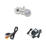 Super Nintendo SNES System Video Game Console, Gray