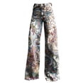 thumbnail image 4 of Women's Pants, Plus Size Loose Printed Casual Pants, Fashionable Relax Fit Daily Breathable Bottoms, 4 of 4