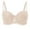 Beige, variant on Push Up Bras for Women Lace No Underwire Bralette Breathable Underwear Unlined Everyday Bras Lingerie