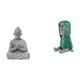 thumbnail image 1 of Estatua En Miniatura De Cabeza De Buda Mono De La Isla De Pascua, Escultura Moai De Sun Wukong, Retrato Antiguo Coleccionable, Decoración De Resina Para Hotel, Patio, Dormitorio, Estantería, 1 of 8