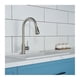 thumbnail image 2 of Kitchen tap with pull-out sprayer,360 rotatable Kitchen sink tap,Kitchen mixer tap made of brushed stainless steel, 2 of 5