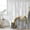 Gray, variant on Gray Gold Marble Shower Curtain, Waterproof Shower Curtains for Bathroom, Modern Abstract Marble Crack Texture Washable Fabric Bathtub Curtain Set Bath Decor with 12 Hooks Long 72"x84"