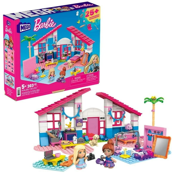 Juguete de Construcción Mega Barbie Casa Malibú