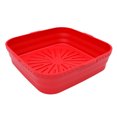 thumbnail image 2 of Freidora de aire de silicona olla de aire bandeja para hornear Wdftyju Pizza pollo cesta estera cuadrada reemplazan los aparatos de cocina antiadherentes, 2 of 3